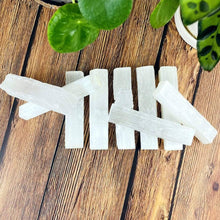 Load image into Gallery viewer, Selenite Rough Sticks, Spiritual Stone

