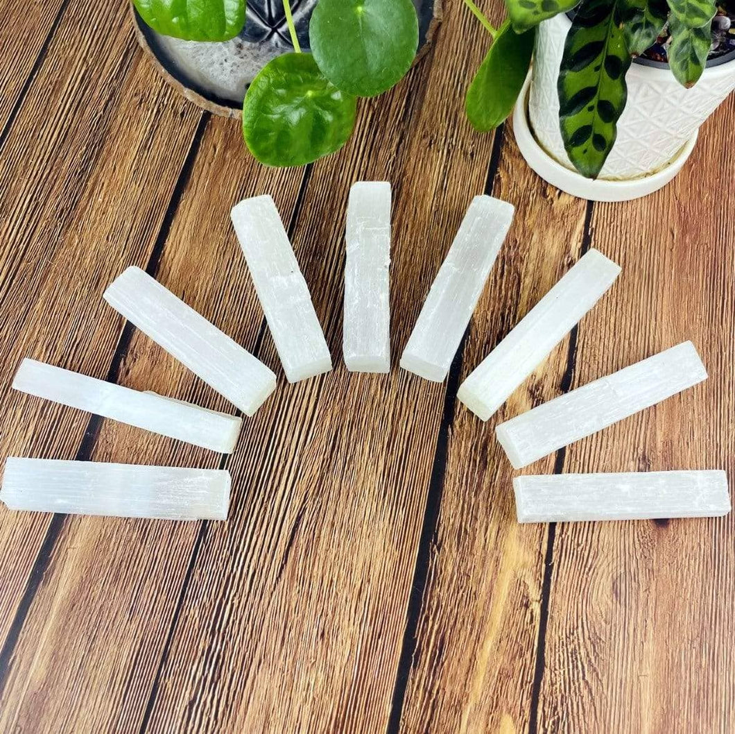Selenite Rough Sticks, Spiritual Stone