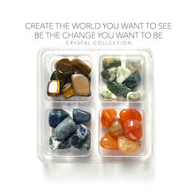 Load image into Gallery viewer, BE THE CHANGE-  Rox Box - crystals and stones set kit
