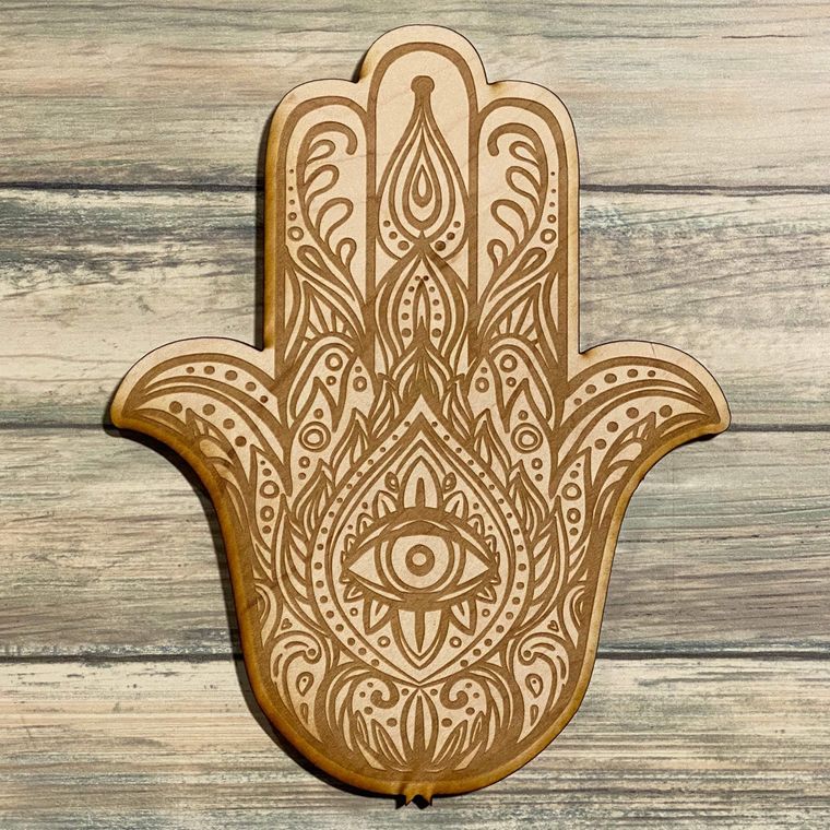 Hamsa Crystal Grid #2