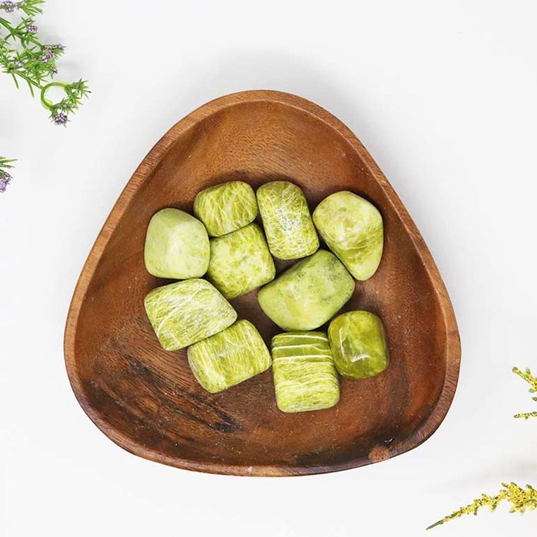 Serpentine Tumble Stone from Pakistan