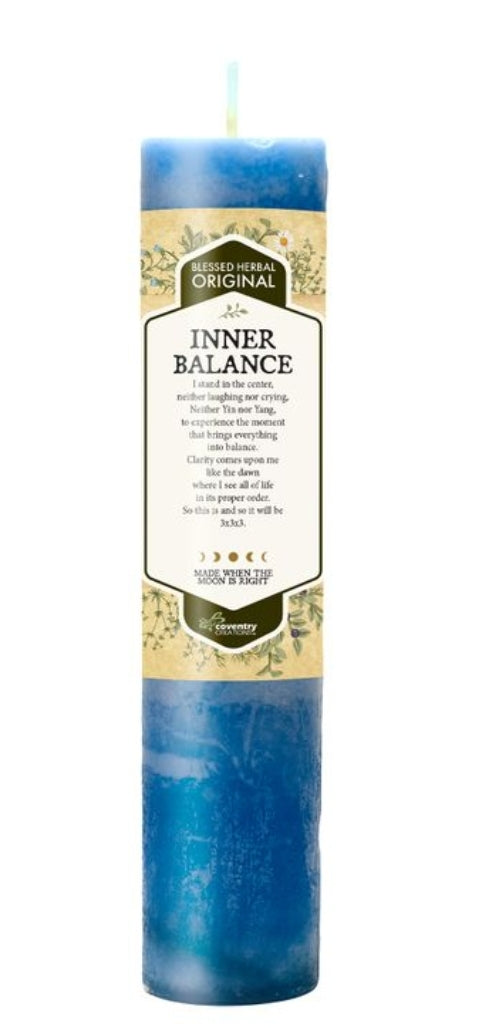 Blessed Herbal Candle Inner Balance