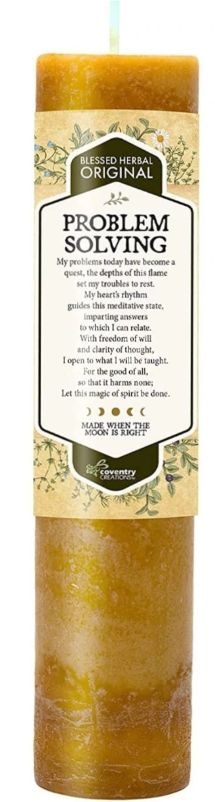 Blessed Herbal Candle Problem Solving