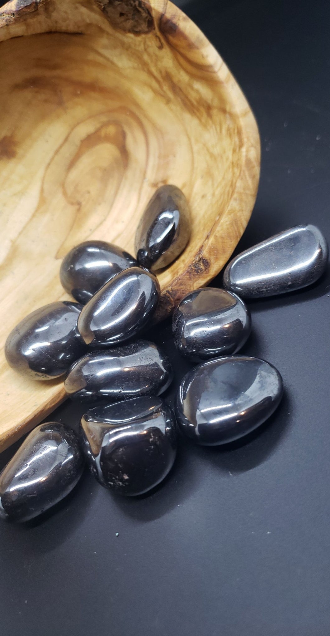Hematite Tumbled Stones