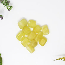 Load image into Gallery viewer, Tumbled Stone: Lemon Calcite

