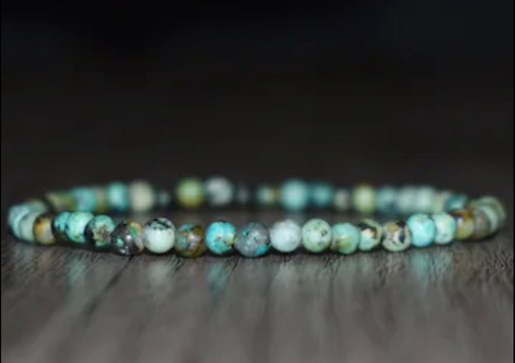 African Turquoise Bracelet