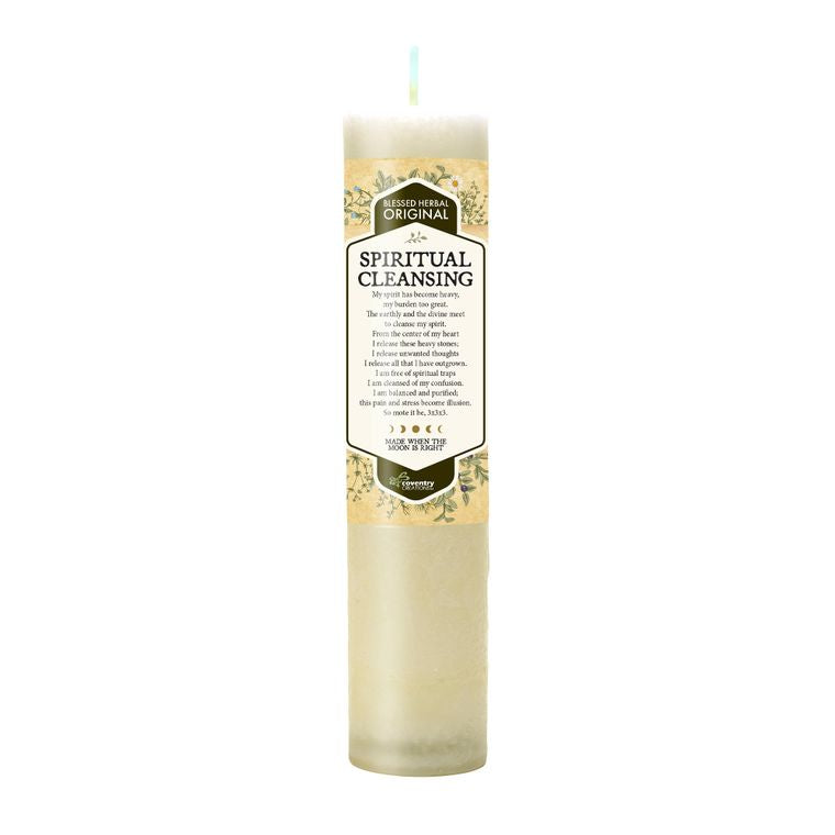 Blessed Herbal Candle Spiritual Cleansing
